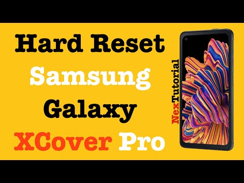 Factory Reset Samsung Galaxy XCover PRO | Hard Reset Samsung Galaxy XCover Pro | NexTutorial