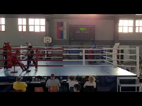 Hristofer Dimitrov vs Strahinja Rasovic Otvoreno prvenstvo u boksu jugoistocna Srbija - Nis 7.05.22