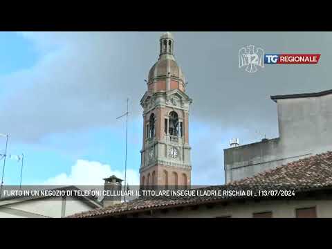 FURTO IN UN NEGOZIO DI TELEFONI CELLULARI: IL TITOLARE INSEGUE I LADRI E RISCHIA DI ... | 13/07/2024