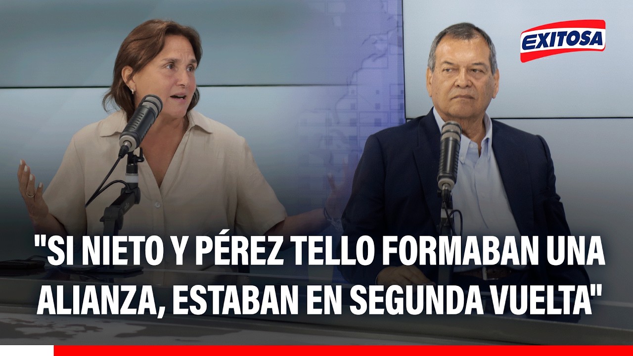 🔴🔵 Nicolás Lúcar: "Si Jorge Nieto y Pérez Tello formaban una alianza, estaban en segunda vuelta"