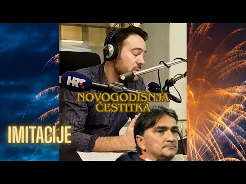 Novogodišnja čestitka poznatih osoba (imitacije)