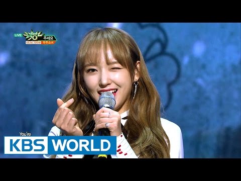 WJSN - Say Yes / I Wish | 우주소녀 - 주세요 / 너에게 닿기를 [Music Bank COMEBACK / 2017.01.06]