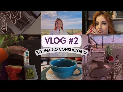 Vlog Odontologia #2 - Um dia na minha rotina de dentista recém formada