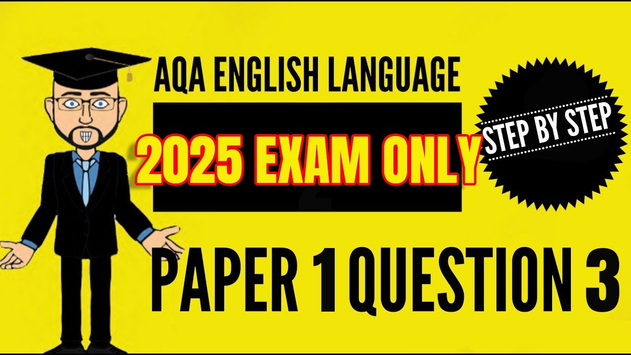 AQA English Language Paper 1 Question 3 in Detail: Walking Talking Mock