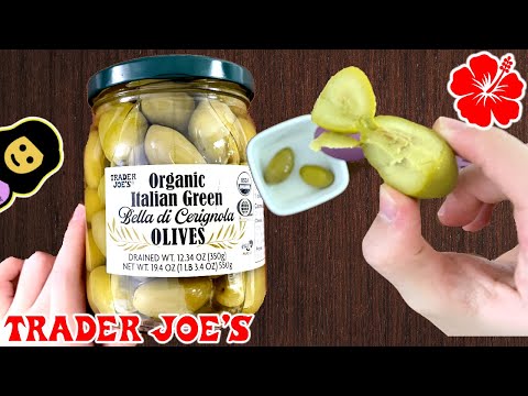 🇮🇹 Organic Italian Green Olives - Trader Joe’s Product Review