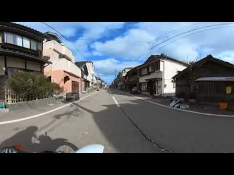 看護学科 （360度映像）2024年2月輪島市街地