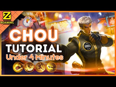4-Minute Chou Tutorial in Roam || (MLBB S34) 2024