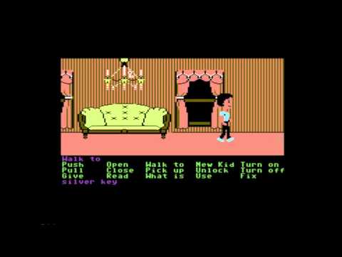 Let's Play Maniac Mansion C64 - 2 - Exploring some rooms