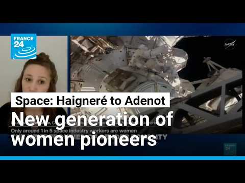 ISS mission: 'It's really exciting to see this renewal of French women in space'