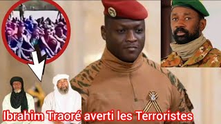 Alerte au Mali : Ibrahim Traoré adresse un avertissement puissant aux terroristes.