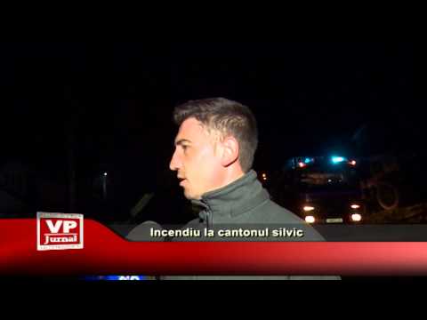 Incendiu la cantonul silvic