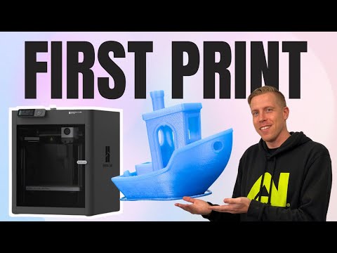 How to Print FIRST PRINT on Bambu P1P & P1S