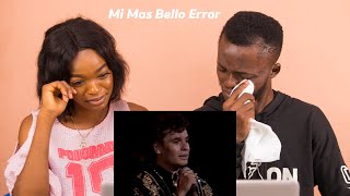 OUR FIRST TIME HEARING Juan Gabriel - Mi Mas Bello Error REACTION!!!😱