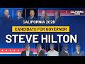 Talking With California Gubernatorial Candidate Steve Hilton
