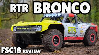 NEW FMS FSC18 Ford Bronco RTR EB Review - One Tough Cookie!
