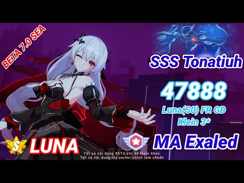 S.0 Theresa Luna vs SSS Tonatiuh 47888 (39906) - Honkai Impact 3 [ BETA 7.0 SEA ]