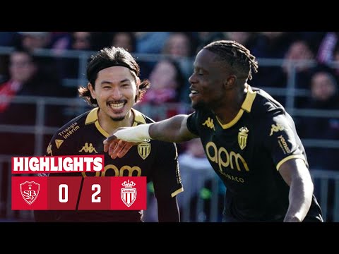 Stade Brestois 29 Brest 0-2 FC AS Monaco Monte Carlo