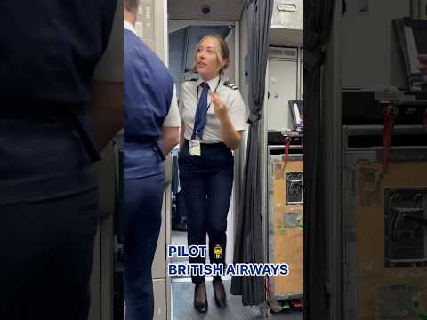 British Airways Female Pilot | #pilot #airlinepilot #femalepilot #pilotlife #avgeek #aviation