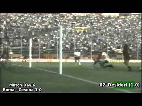 Serie A 1989-1990, day 6: Roma - Cesena 1-0 (Desid...