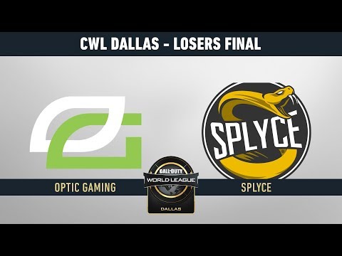OPTIC GAMING VS SPLYCE - FINAL LOSER BRACKET - #CWLDALLASLVP