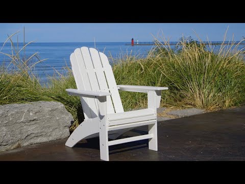 POLYWOOD® Vineyard Curveback Adirondack Chair - AD600