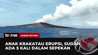 Download lagu Anak Krakatau Erupsi Sebanyak Lima Kali | Kabar Petang tvOne mp3