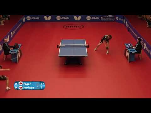 Butterfly Table Tennis | Kristian Karlsson vs Stefan Fegerl