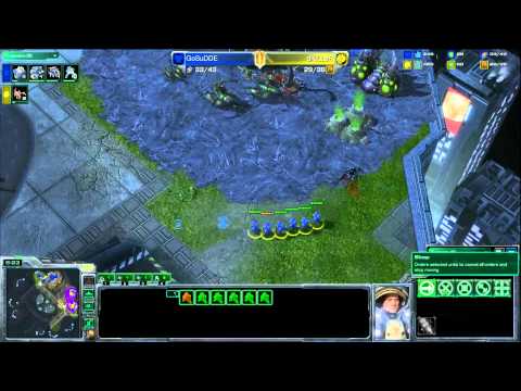 CSN SC2 - dKiLLeR vs GoSuDDE - Map 2 - Rundown #6 with Rance and Gwin