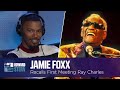 Jamie Foxx Shows Off His Spot-On Impression of Ray Charles (2017)