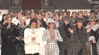 Kaia Gerber, Cara Delevingne, Penelope Cruz and more on the runway for the Chanel Show in Paris