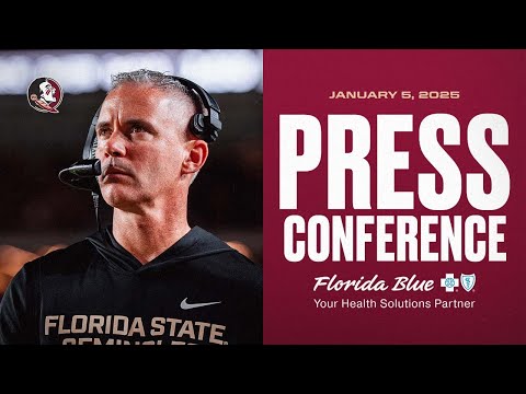 FSU Football | Press Conference presented by Florida Blue
