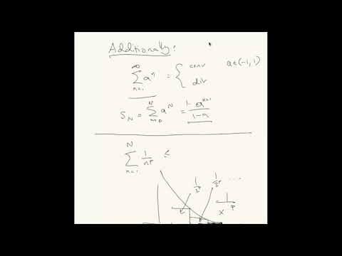 Lecture: Week 7, Wednesday, Part 2: Series intro, and Weierstrass M-test