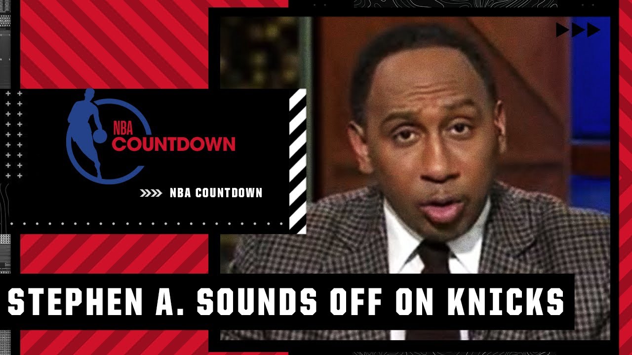 Stephen A. goes on EPIC RANT after Knicks blow 28-PT lead to Nets | NBA Countdown