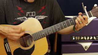 Kenny Chesney - I&#39;m A Small Town - How To Play - Acoustic Guitar Lesson - EASY