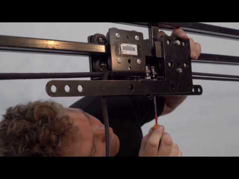 Theatre Curtain Tab Track Setup using Triple E Unitrack