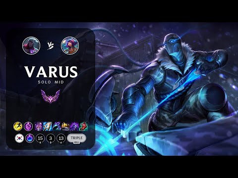 Varus Mid vs Neeko - KR Master Patch 14.1
