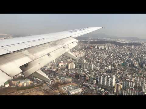 [4K] Jin Air B737-800 HL7558 JNA354 Seoul Gimpo[RKSS] Landing