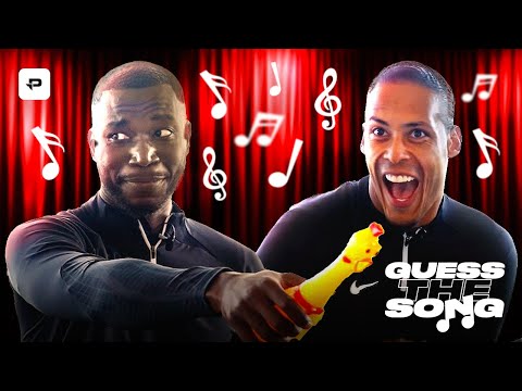 VAN DIJK CAN SING!? 😱🔥 | VIRGIL VAN DIJK and HARRY PINERO in GUESS THE SONG 🎶