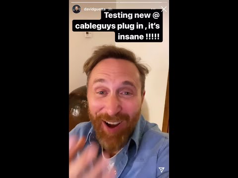 WTF! David Guetta REACTS to Cableguys new VST plugin #shorts