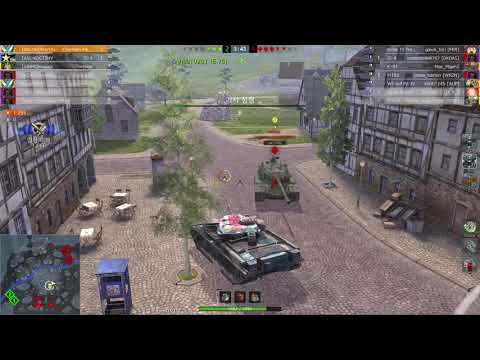 Chieftain Mk.6 Royal 1v3 play, WoT Blitz