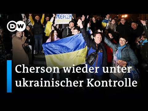 Russland meldet vollständigen Abzug aus Cherson | DW Nachrichten