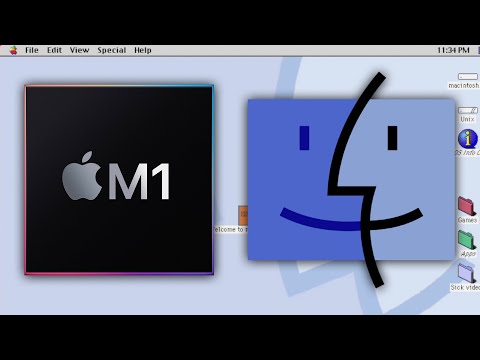 M1 Mac emulating Mac OS 8