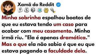 [HISTÓRIA COMPLETA] Minha sobrinha espalhou boatos de que eu estava tendo um caso para acabar com...