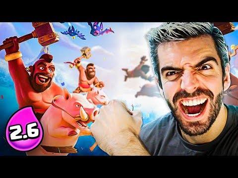 USEI O DECK MAIS RÁPIDO DE CORREDOR DO CLASH ROYALE!