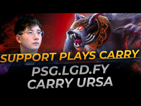 PSG.LGD.fy plays Ursa | Full Gameplay Dota 2 Replay