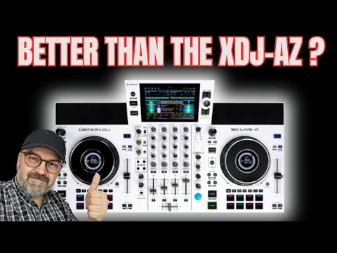 Denon DJ SC Live 4 - White Edition | Better Than the XDJ-AZ?