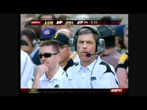 2009 Outback Bowl - Iowa vs. South Carolina Highlights
