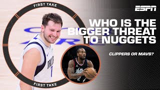 Stephen A. TRUSTS Kawhi Leonard and Paul George would LEAD CLIPPERS over Nuggets 👀 | First Take