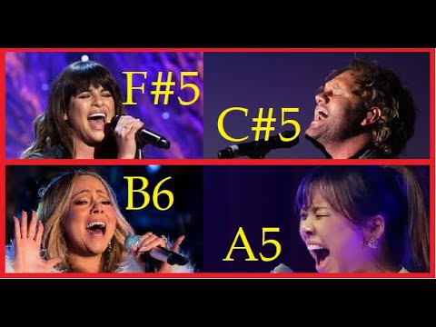 Famous Singers Singing O Holy Night in HIGHER Version!