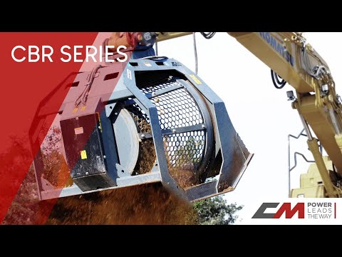 Godet cribleur CM CBR 12 - Panier 50x50 mm pour excavateurs 8 à 12 tonnes_4